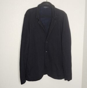 Velvet by Graham & Spencer Men's Black Blue Blazer Jacket Size XL